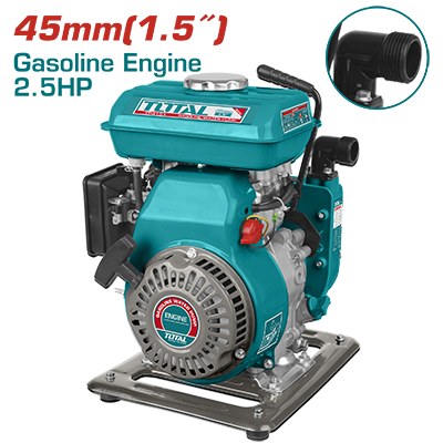 Pompe Moteur À Essence 2.5hp Avec Débit Max De 167l/min Total TP3151