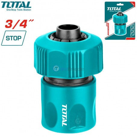 Raccord connecteur rapide en plastique pour tuyau d'arrosage 3/4" (20/27mm)| THHCS63402