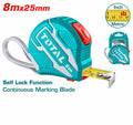 Metre ruban a mesurer qntichoc 8*25Mm TMT126281M