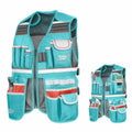 Gilet À Outils À Usage Multiple 17 Poches Total TTVT16025