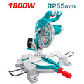 Scie à onglet glissante 1800W (Alu+Bois) – TS42152557