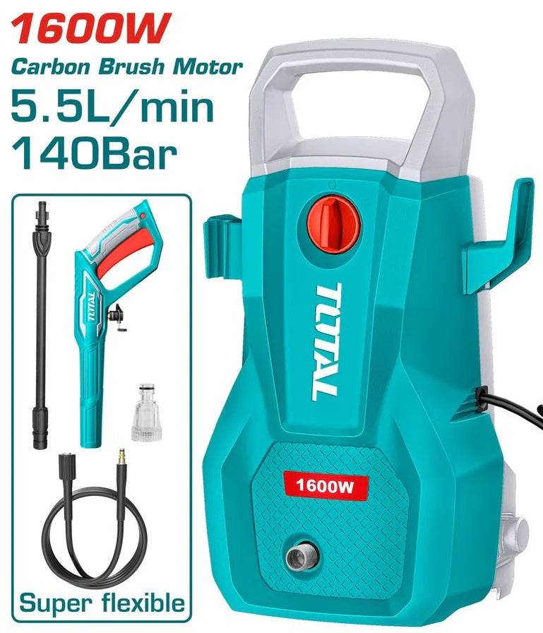 Nettoyeur Pression 140Bar 1600W Total TGT11336