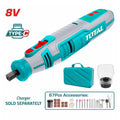 Mini outil multifonction a batterie 8 v TMGLI0801