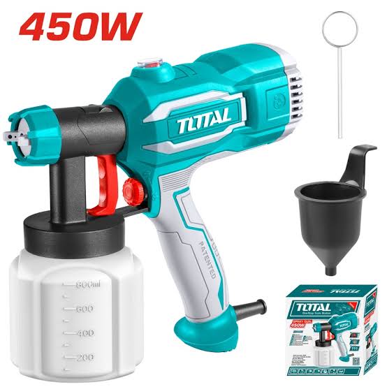 Pistolet à peinture électrique 450W TOTAL | TT3506