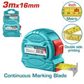 Metre ruban a mesurer 3m*16mm TMT34316M