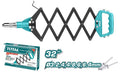 Riveteuse manuelle pliable de 815 mm avec corps en aluminium, compatible avec rivets de 3,2 à 6,4 mm TOTAL THT32321