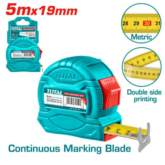 Metre ruban a mesurer 5*19mm TMT34519M