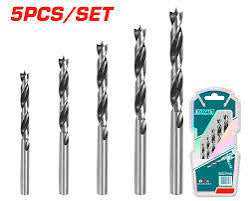 Ensemble de 5 meches à bois TOTAL TACSD7055