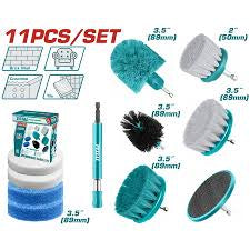 Jeux de brosse de nettoyage 11 pieces TACB1101