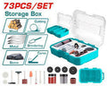 Coffret Accessoires 73 Pièces TOTAL pour mini meuleuse  TAKMG7072