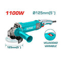Tronçonneuse 1100w 125mm avec variateur de vitesse
