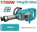 Marteau piqueur 1700w 14kg sds hex TH217068