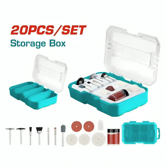 Kit accessoire mini meuleuse 20 pcs TAKMG6020