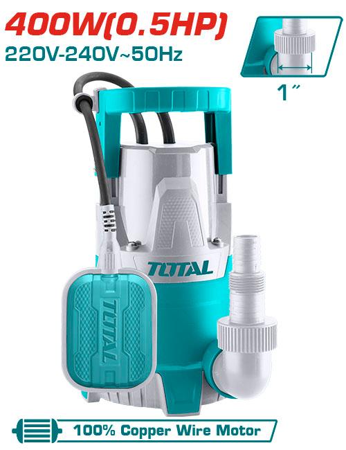 Pompe vide cave eaux clairs 0.5 hp 400w