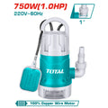 Pompe vide cave 1.0 hp 750w pour eaux usées avec broyeur - TWP87506