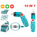 Tournevis A Cliquet Pliante 13 En1 Total TACSD30136