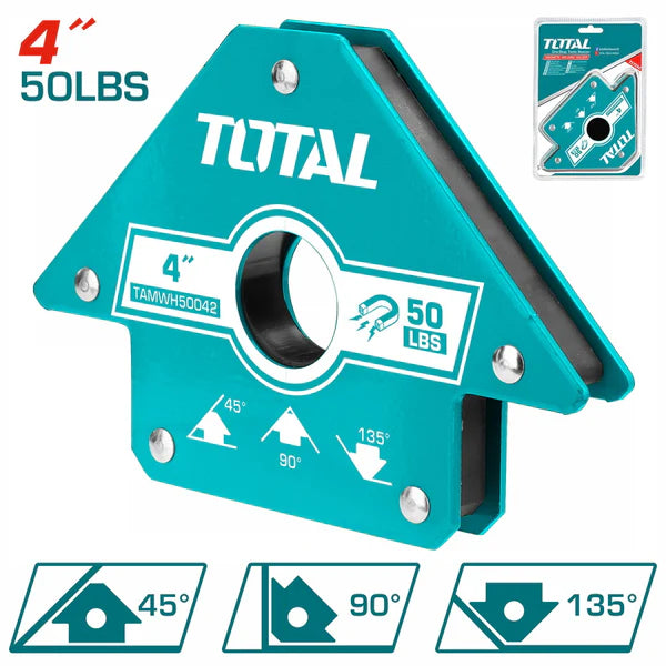 Angle De Soudage Magnétique 4″ TOTAL TAMWH50042
