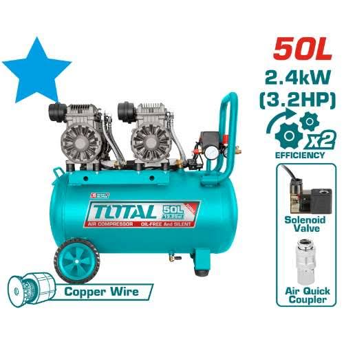 Compresseur d'Air 50 litres silencieux 
TCS2240508